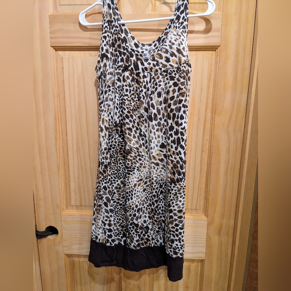 St John's Bay animal print, summer dress